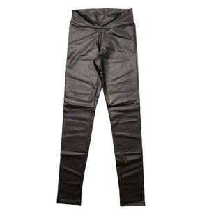 La Scala Womens Leggings Polyester Black Size M